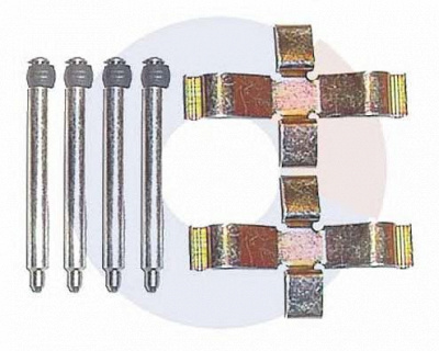 CARRAB BRAKE PARTS 2128 -  Комплектующие, колодки дискового тормоза